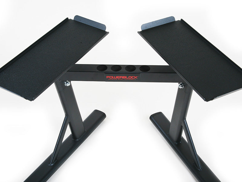 PowerBlock Pro 50 Dumbbells and PowerMax Stand Combo