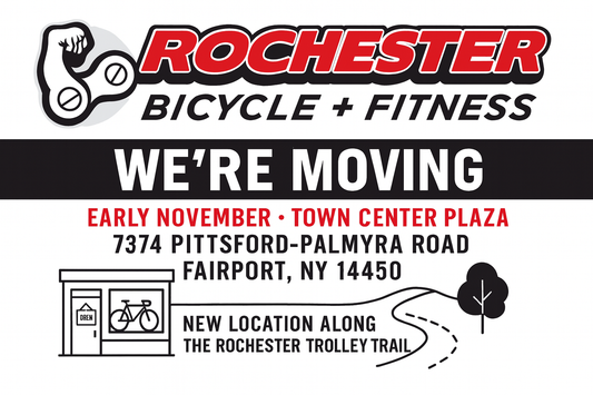 Rochester Bicycle + Fitness Is Moving to Fairport!