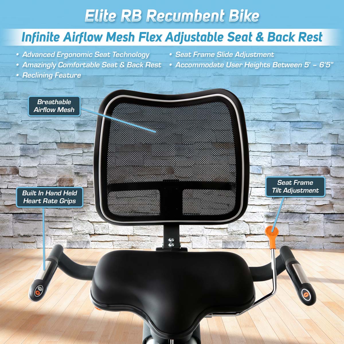 Elite RB Recumbent Bike