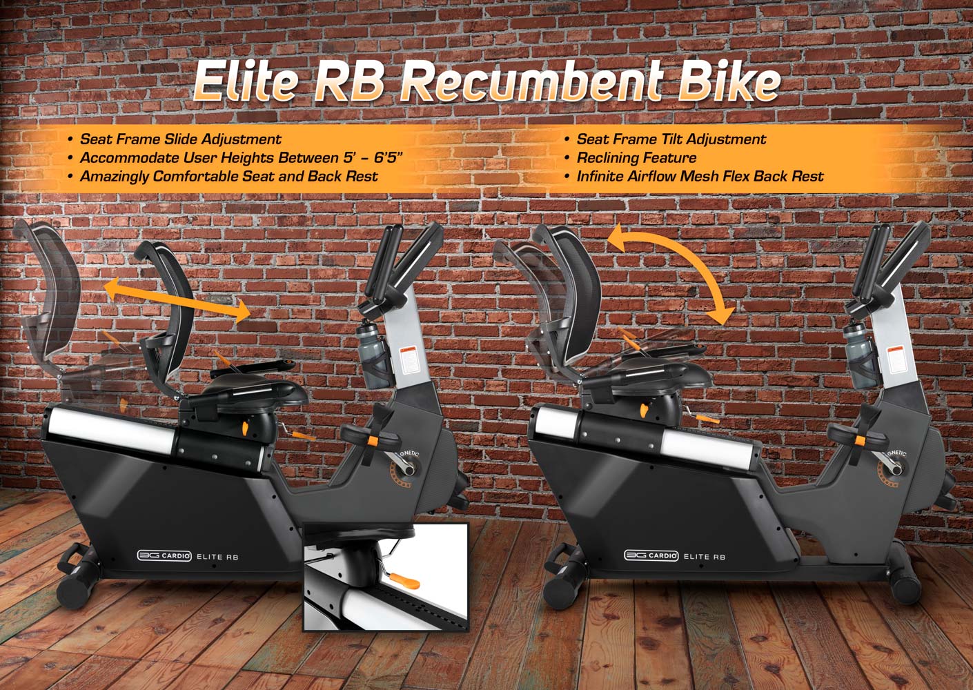 Elite RB Recumbent Bike